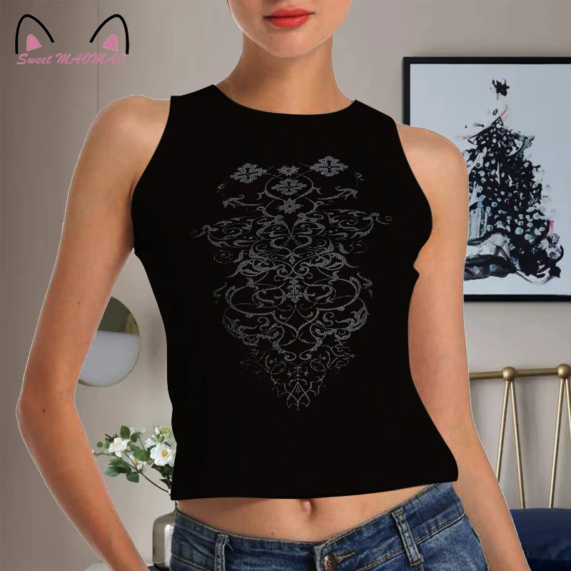 Women's Tank Top Y2K Streetwear Butterfly Print Tops Women Basic Tank Sleeveless Bodycon Crop Top O Neck Vintage Harajuku Tops
Women's Tank Top Y2K Streetwear Butterfly Print Tops Women Basic Tank Sleeveless Bodycon Crop Top O Neck Vintage Harajuku Tops