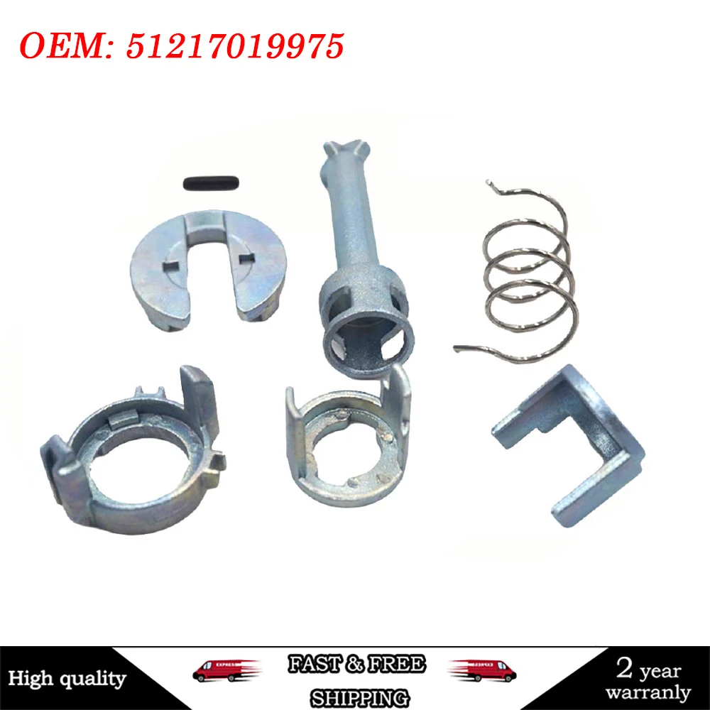 For BMW X5 X3 E53 E83 Door Lock Barrel Cylinder Repair Kit Front Left or Right 4/5 - Doors 51217019975 
For BMW X5 X3 E53 E83 Door Lock Barrel Cylinder Repair Kit Front Left or Right 4/5 - Doors 51217019975