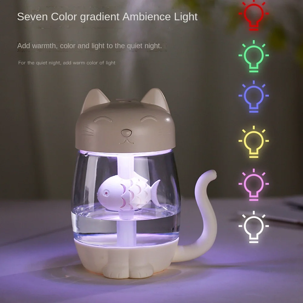 New Cute Pet Cat Three-in-One Humidifier USB Desktop Office Home Car Humidifier
New Cute Pet Cat Three-in-One Humidifier USB Desktop Office Home Car Humidifier