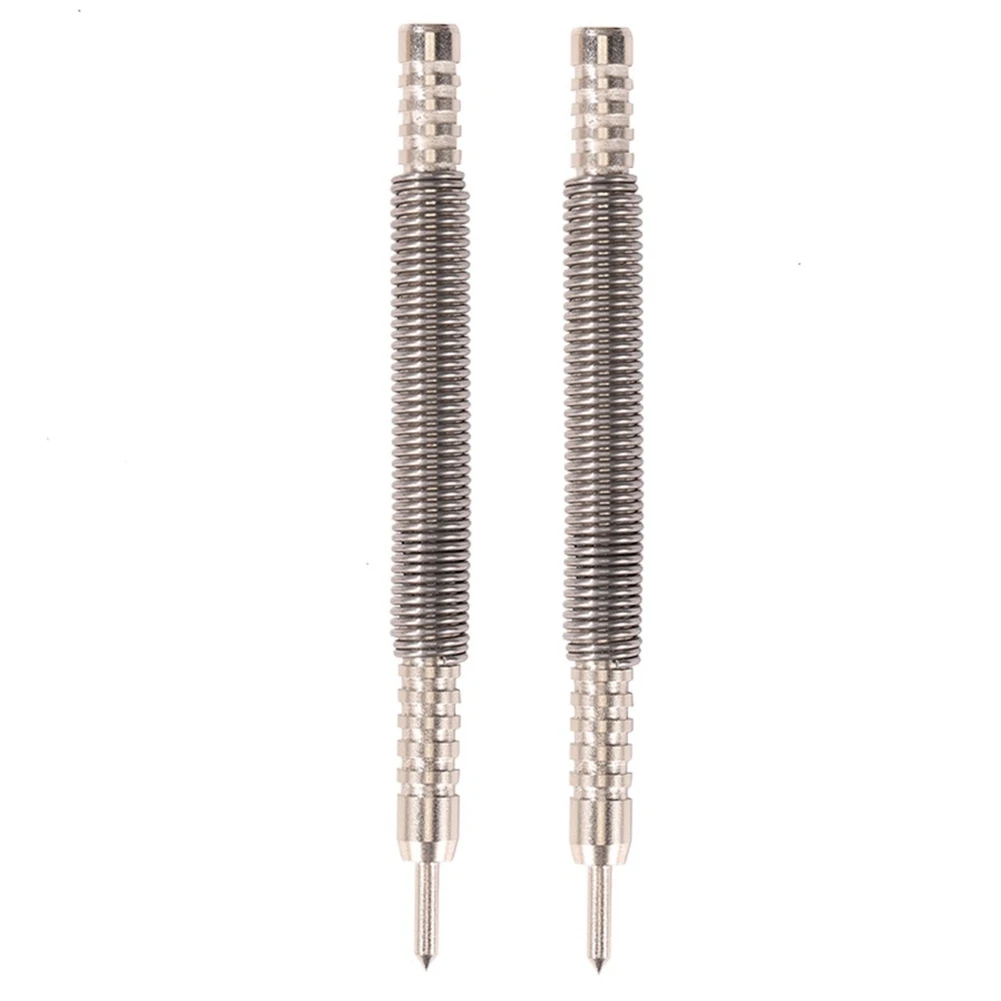2Pcs Hinge Pin Punch Hammerless Single Ended High Speed Steel Center Punch Spring Loaded Center Punch Metal Center Punch
2Pcs Hinge Pin Punch Hammerless Single Ended High Speed Steel Center Punch Spring Loaded Center Punch Metal Center Punch