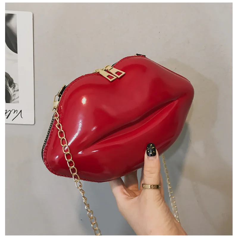 Bags for Women 2022 New Personality Lip Shoulder Bag Wild Zipper Lady Messenger Bag Cute Female Mobile Phone Bag Chain Ladies
Bags for Women 2022 New Personality Lip Shoulder Bag Wild Zipper Lady Messenger Bag Cute Female Mobile Phone Bag Chain Ladies
