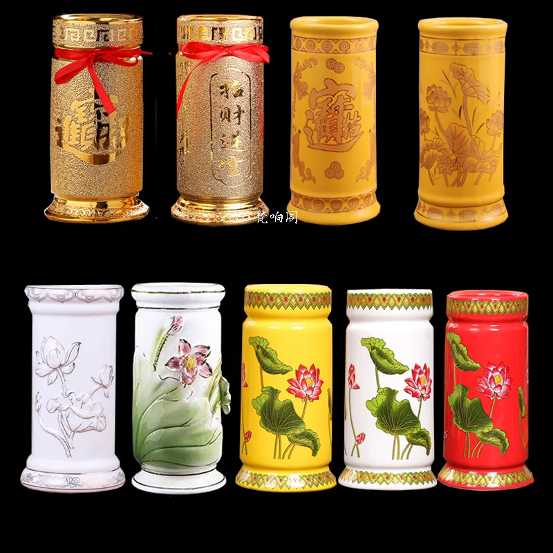 Традиционное керамическое ведро для благовоний в буддистском стиле, украшения для зала Будды, настольные аксессуары для дома, креативная настольная ваза для цветов
Традиционное керамическое ведро для благовоний в буддистском стиле, украшения для зала Будды, настольные аксессуары для дома, креативная настольная ваза для цветов