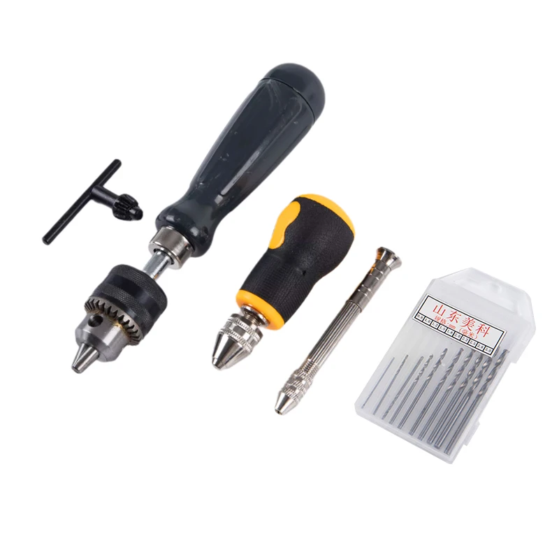 Simple hand twist drill handle hand twist drill model woodworking tools stationery manual drilling drill Mini hand drill
Simple hand twist drill handle hand twist drill model woodworking tools stationery manual drilling drill Mini hand drill