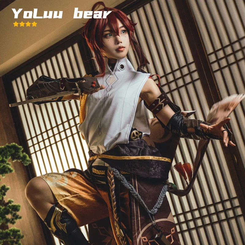 YoLuu bear 4-Star Костюм для косплея Genshin Impact Shikanoin шатье, Униформа, парик, аксессуары, полный комплект, костюмы для мужчин, игровая одежда
YoLuu bear 4-Star Костюм для косплея Genshin Impact Shikanoin шатье, Униформа, парик, аксессуары, полный комплект, костюмы для мужчин, игровая одежда