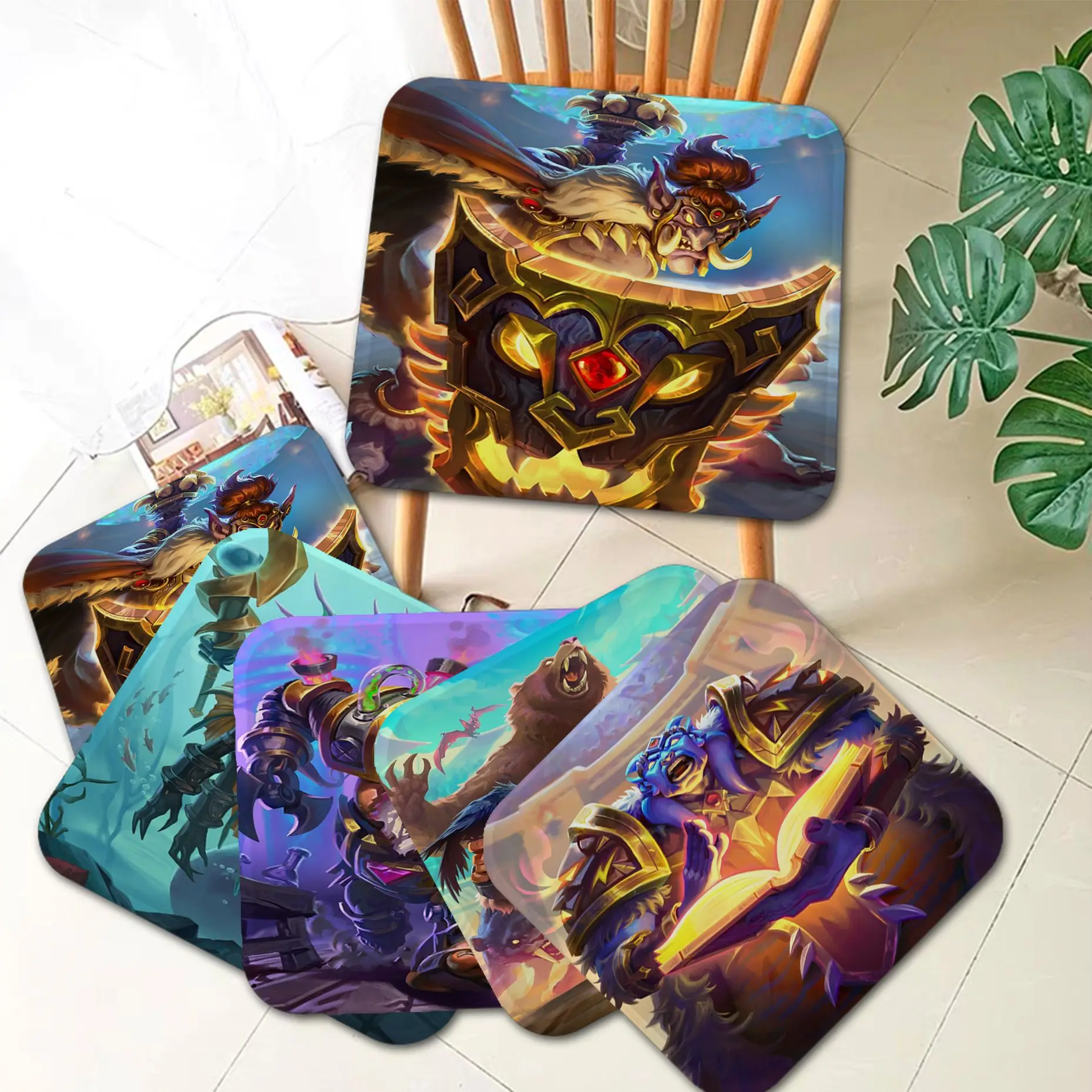 Hearthstone European Seat Cushion Office Dining Stool Pad Sponge Sofa Mat Non-Slip Cushions Home Decor
Hearthstone European Seat Cushion Office Dining Stool Pad Sponge Sofa Mat Non-Slip Cushions Home Decor