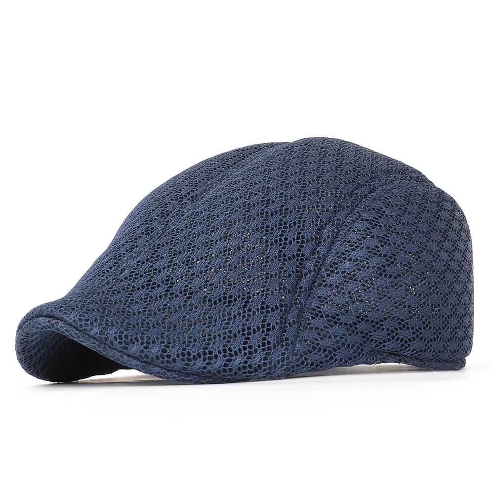 2020 New Summer Berets Men and Women Hollow Mesh Cap Breathable Sun Hat Solid Color
2020 New Summer Berets Men and Women Hollow Mesh Cap Breathable Sun Hat Solid Color