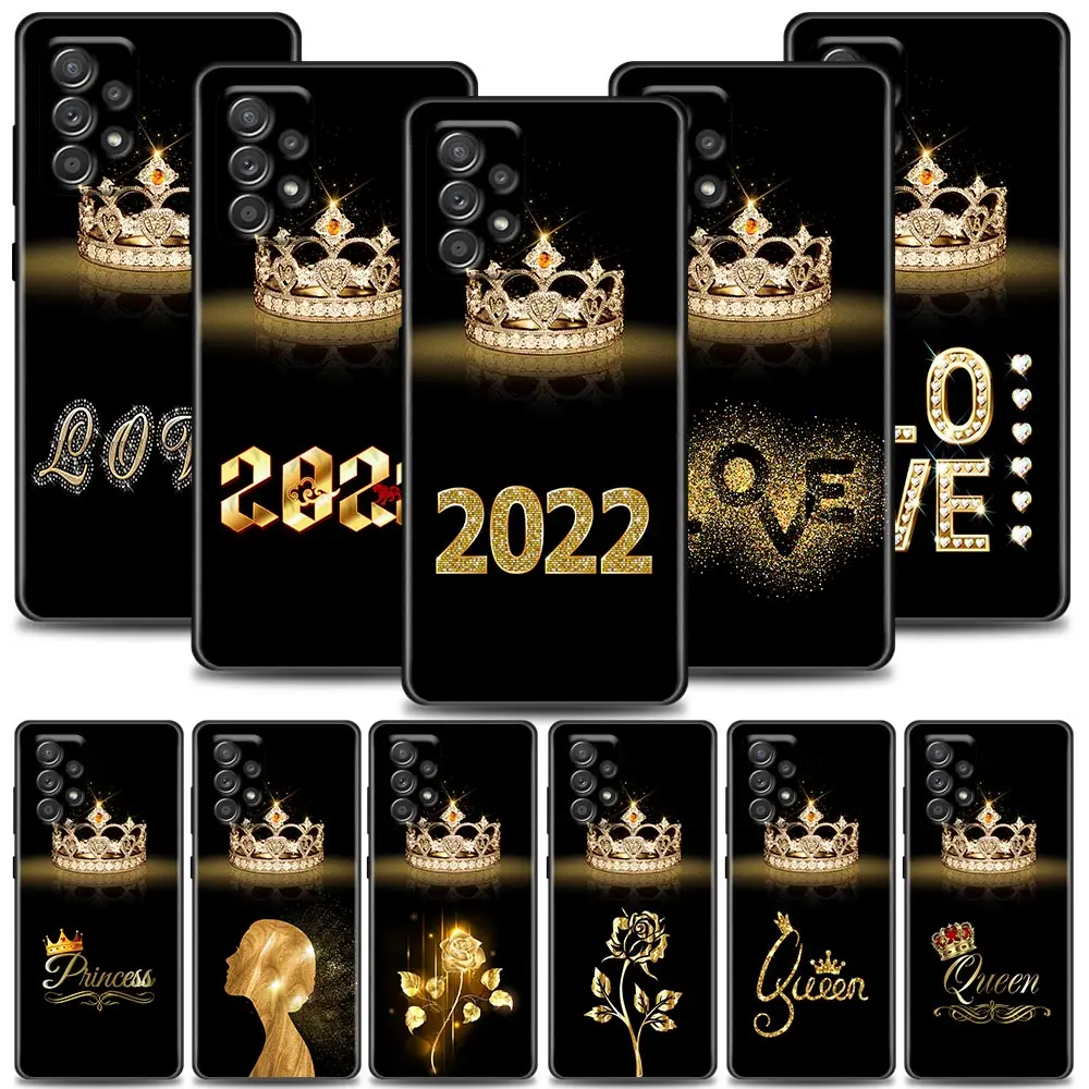Diamond Crown 2022 Flower Queen Love Phone Case For Samsung Galaxy A72 A52 A42 A32 A22 A21s A02s A12 A02 A51 A71 A01 Soft Cover
Diamond Crown 2022 Flower Queen Love Phone Case For Samsung Galaxy A72 A52 A42 A32 A22 A21s A02s A12 A02 A51 A71 A01 Soft Cover