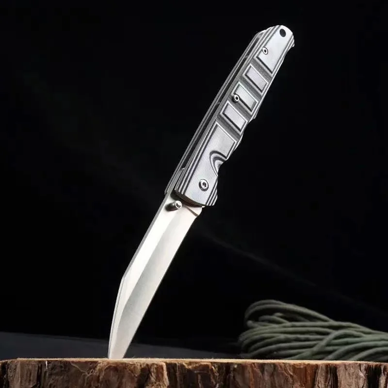 FRENZY Folding knife Cold steel outdoor knife Survival knife emergency tool Military knife hunting tactical knife fruit knife
FRENZY Folding knife Cold steel outdoor knife Survival knife emergency tool Military knife hunting tactical knife fruit knife