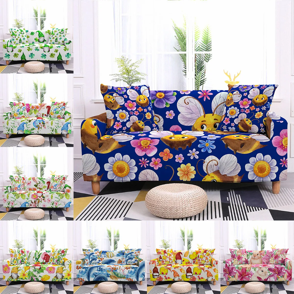 Floral Printed Elastic Sofa Covers for Living Room L Shape Sofa Need Buy 2 Pieces Stretch Corner Couch Cover 1/2/3/4 Seater
Floral Printed Elastic Sofa Covers for Living Room L Shape Sofa Need Buy 2 Pieces Stretch Corner Couch Cover 1/2/3/4 Seater