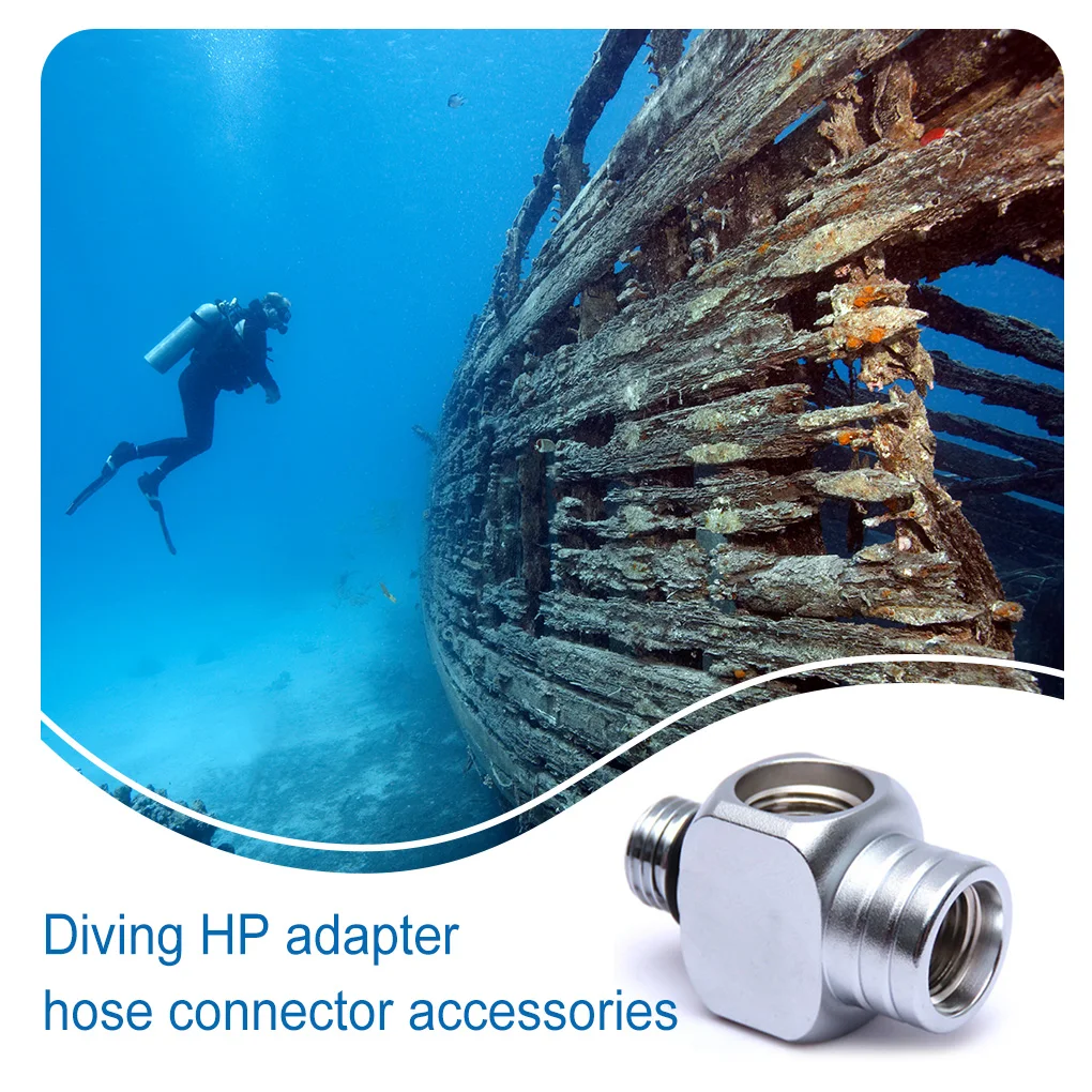 Переходник для шланга для дайвинга высокого давления с наружной резьбой 7/16 дюйма 
Переходник для шланга для дайвинга высокого давления с наружной резьбой 7/16 дюйма