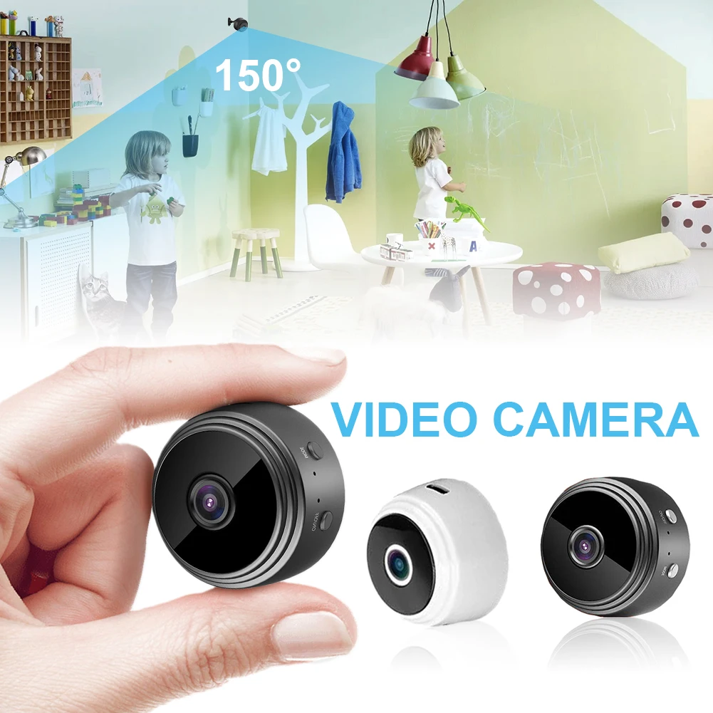 IP Wifi Mini Camera HD 1080P Video Surveillance Camera Remote Monitoring Smart Home Security Protection Detection Camcorders
IP Wifi Mini Camera HD 1080P Video Surveillance Camera Remote Monitoring Smart Home Security Protection Detection Camcorders
