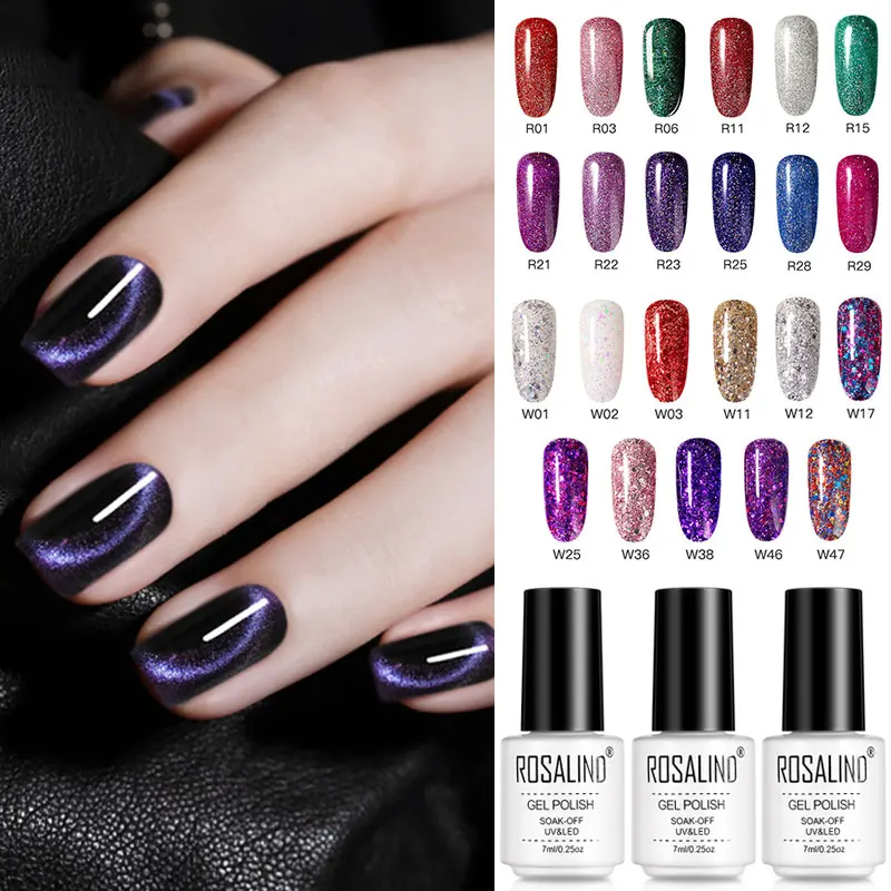 23 Colors Glitter Gel Nail Polish Sparkling Sequins UV Gel Laser Dazzling Spar Nails Art Polish Semi Permanent Nails Art Varnish
23 Colors Glitter Gel Nail Polish Sparkling Sequins UV Gel Laser Dazzling Spar Nails Art Polish Semi Permanent Nails Art Varnish