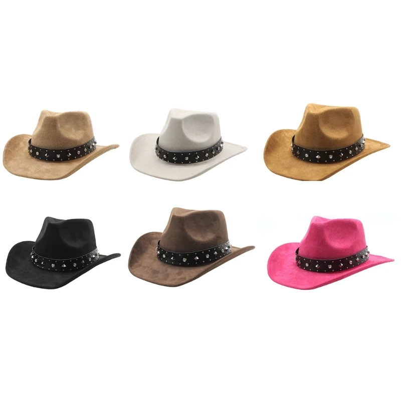 Western Cowboy Cowgirl Hat Fedora Hat for Girls Boys MultiColor for Outdoor 
Western Cowboy Cowgirl Hat Fedora Hat for Girls Boys MultiColor for Outdoor
