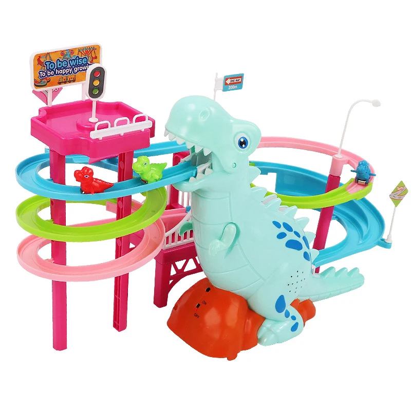 Dinosaur Paradise Set Toy Stair Climbing Track Peggy Slide Electric Assembly with Music Dinosaur Paradise Multi track
Dinosaur Paradise Set Toy Stair Climbing Track Peggy Slide Electric Assembly with Music Dinosaur Paradise Multi track