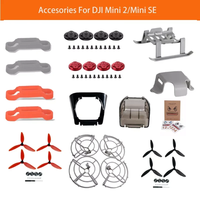 Gear for DJI Mavic Mini 2/Mini SE Drone Propeller Guard Holder Sunhood Sticker Film Motor Cover Drone Accessories
Gear for DJI Mavic Mini 2/Mini SE Drone Propeller Guard Holder Sunhood Sticker Film Motor Cover Drone Accessories