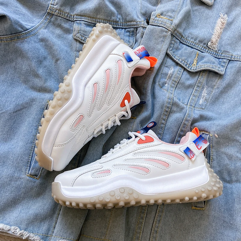 New Arrival Women Casual Outdoor Shoes Leather Mesh Breathable Ins Clunky Fashion Sneakers Size 35-40
New Arrival Women Casual Outdoor Shoes Leather Mesh Breathable Ins Clunky Fashion Sneakers Size 35-40