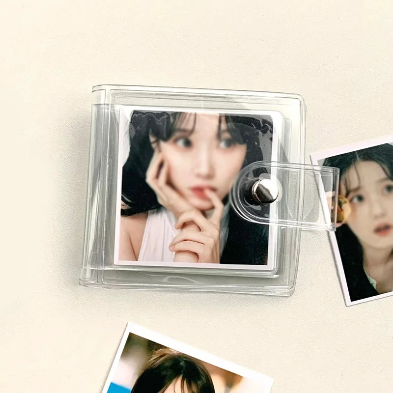 Waterproof Photo Album Transparent Idol Photocard Holder Mini Album Storage Stickers Literacy Card Collect Book 32 Pockets
Waterproof Photo Album Transparent Idol Photocard Holder Mini Album Storage Stickers Literacy Card Collect Book 32 Pockets