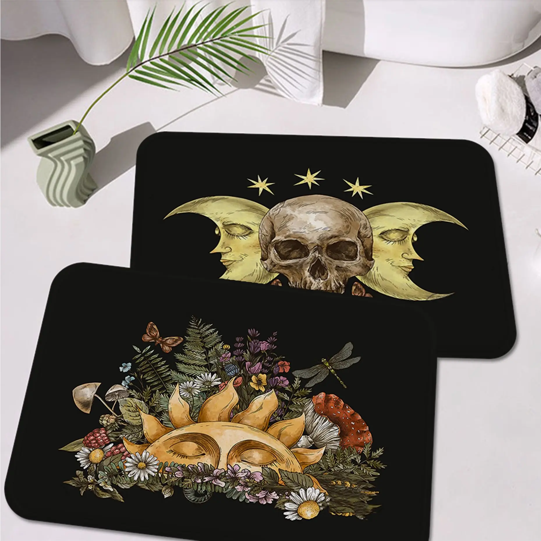 Witches moon Tarot Mystery totem Hallway Carpet Retro Multiple Choice Living Room Kitchen Rug Non-Slip Welcome Rug
Witches moon Tarot Mystery totem Hallway Carpet Retro Multiple Choice Living Room Kitchen Rug Non-Slip Welcome Rug