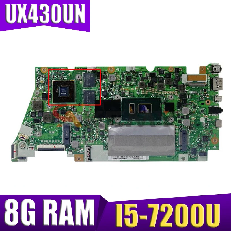 UX430UN MB._8G/I5-7200U/AS (V2G) Laptop motherboard for ASUS ZenBook UX430UQ UX430UQK UX430UN UX430U original mainboard
UX430UN MB._8G/I5-7200U/AS (V2G) Laptop motherboard for ASUS ZenBook UX430UQ UX430UQK UX430UN UX430U original mainboard