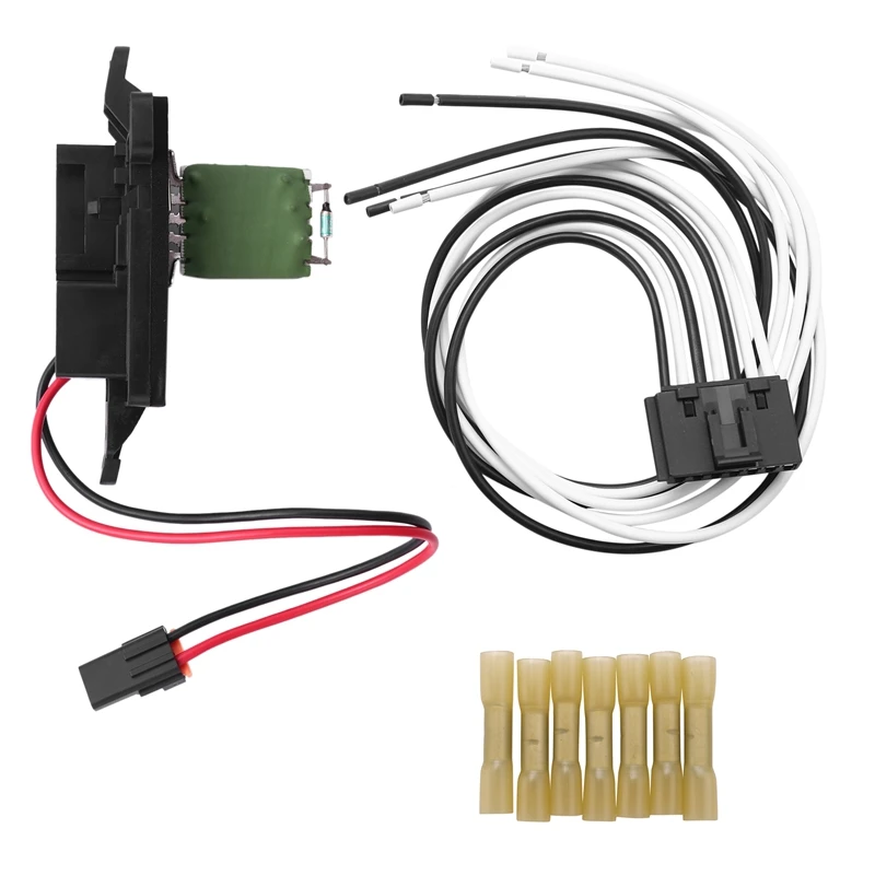 2807122 AC Blower Motor Fan Resistor With Harness For Cadillac Escalade Avalanche Silverado Tahoe Yukon 15305077 973-409
2807122 AC Blower Motor Fan Resistor With Harness For Cadillac Escalade Avalanche Silverado Tahoe Yukon 15305077 973-409