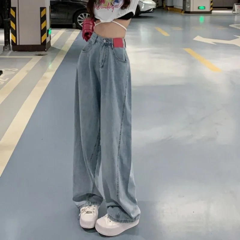 ICCLEK/ 2023 Spring Y2k Fashion Women Harajuku Jeans Wide Leg Punk Loose Casual Denim Pants Baggy Streetwear Long Trousers Tide
ICCLEK/ 2023 Spring Y2k Fashion Women Harajuku Jeans Wide Leg Punk Loose Casual Denim Pants Baggy Streetwear Long Trousers Tide