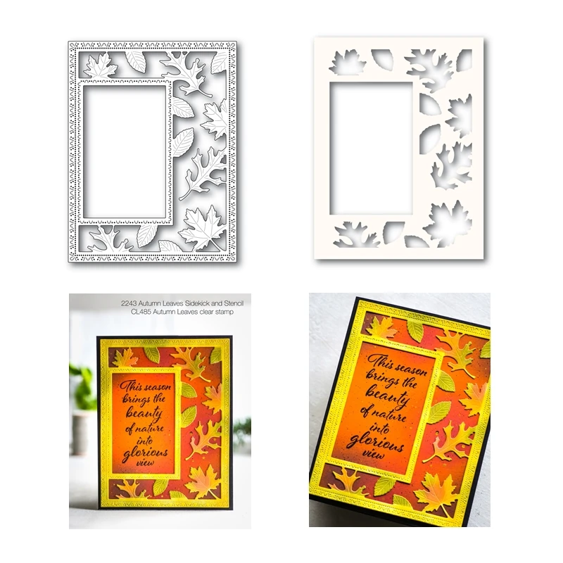 Autumn Leaves Sidekick Frame Cutting Dies Stencils for New August 2022 Scrapbooking Paper Making Frame Card Craft Supplies
Autumn Leaves Sidekick Frame Cutting Dies Stencils for New August 2022 Scrapbooking Paper Making Frame Card Craft Supplies