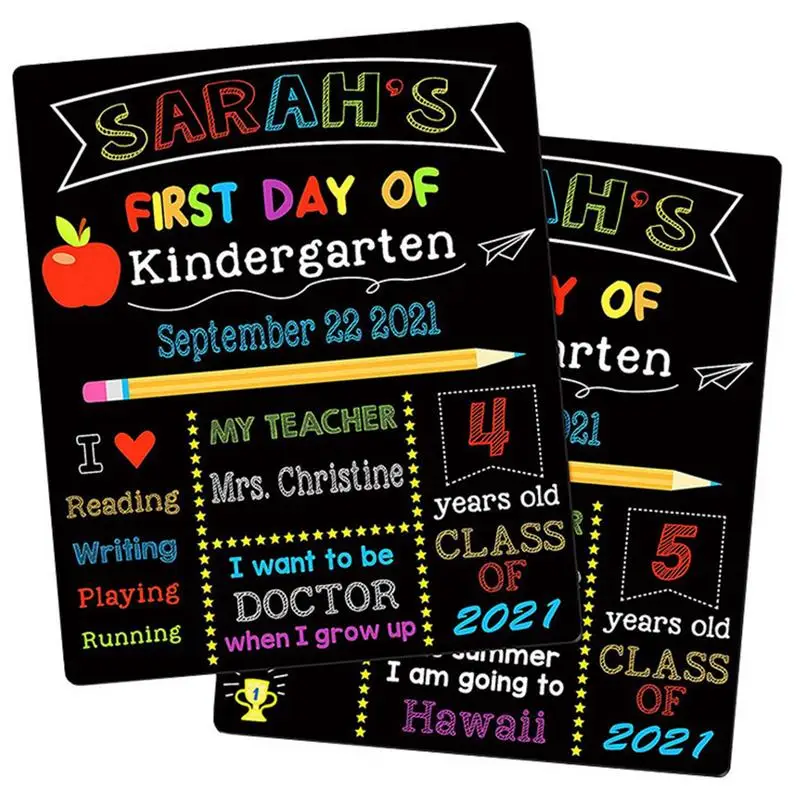 First Day Of School Chalkboard Reusable First & Last Day Of School Chalkboard Reusable 1st Day Of Preschool/ Kindergarten Photo
First Day Of School Chalkboard Reusable First & Last Day Of School Chalkboard Reusable 1st Day Of Preschool/ Kindergarten Photo
