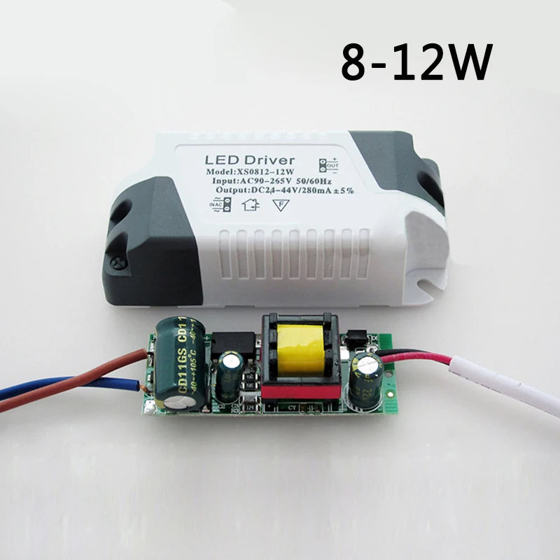 

LED Driver AC 110V 220V To DC 12V 24V Lighting Transformer LED Panel Lamp Power Supply Unit Adapter 3W 4-7W 8-12W 13-18W 18-24W