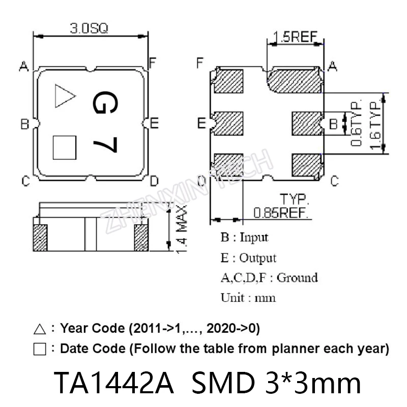 5 шт./лот Бесплатная доставка! 100% Новый оригинальный TA1442A TA1442 G7 TA 1442A пильный фильтр