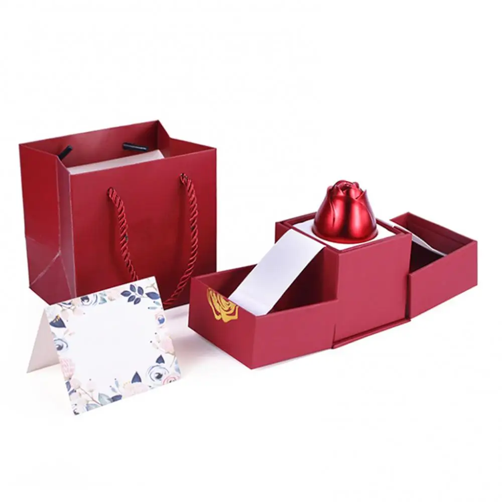 Storage Case Gift Box Fashion Jewelry Ring Box Wedding Rose Holder Necklace Display Gift Valentine's Day Necklace Gift Boxes
Storage Case Gift Box Fashion Jewelry Ring Box Wedding Rose Holder Necklace Display Gift Valentine's Day Necklace Gift Boxes
