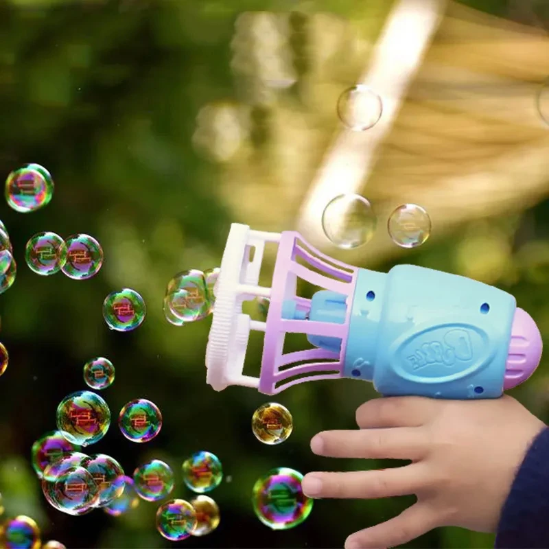Kids Toys Bubble Gun Soap Bubbles Machine Gun Shape Automatic Bubble Gun Toys for Children Outdoor Game Boys Girls Birthday Gift
Kids Toys Bubble Gun Soap Bubbles Machine Gun Shape Automatic Bubble Gun Toys for Children Outdoor Game Boys Girls Birthday Gift