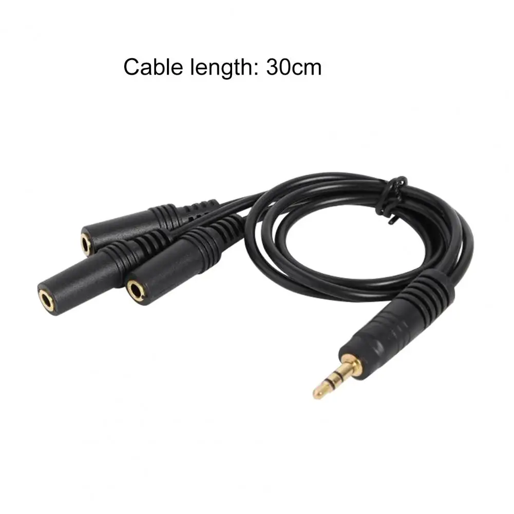 Useful Lightweight Audio Extension Cable Widely Compatible Universal 3.5mm Audio Splitter Adapter 1 to 3 Ways
Useful Lightweight Audio Extension Cable Widely Compatible Universal 3.5mm Audio Splitter Adapter 1 to 3 Ways