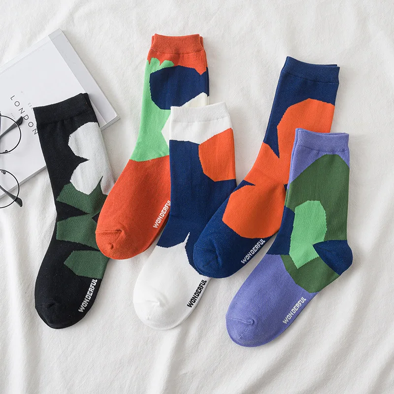 Модные креативные женские носки, красочные цветочные фотообои для девочек, в стиле колледжа, Harajuku Kawaii Calcetines
Модные креативные женские носки, красочные цветочные фотообои для девочек, в стиле колледжа, Harajuku Kawaii Calcetines