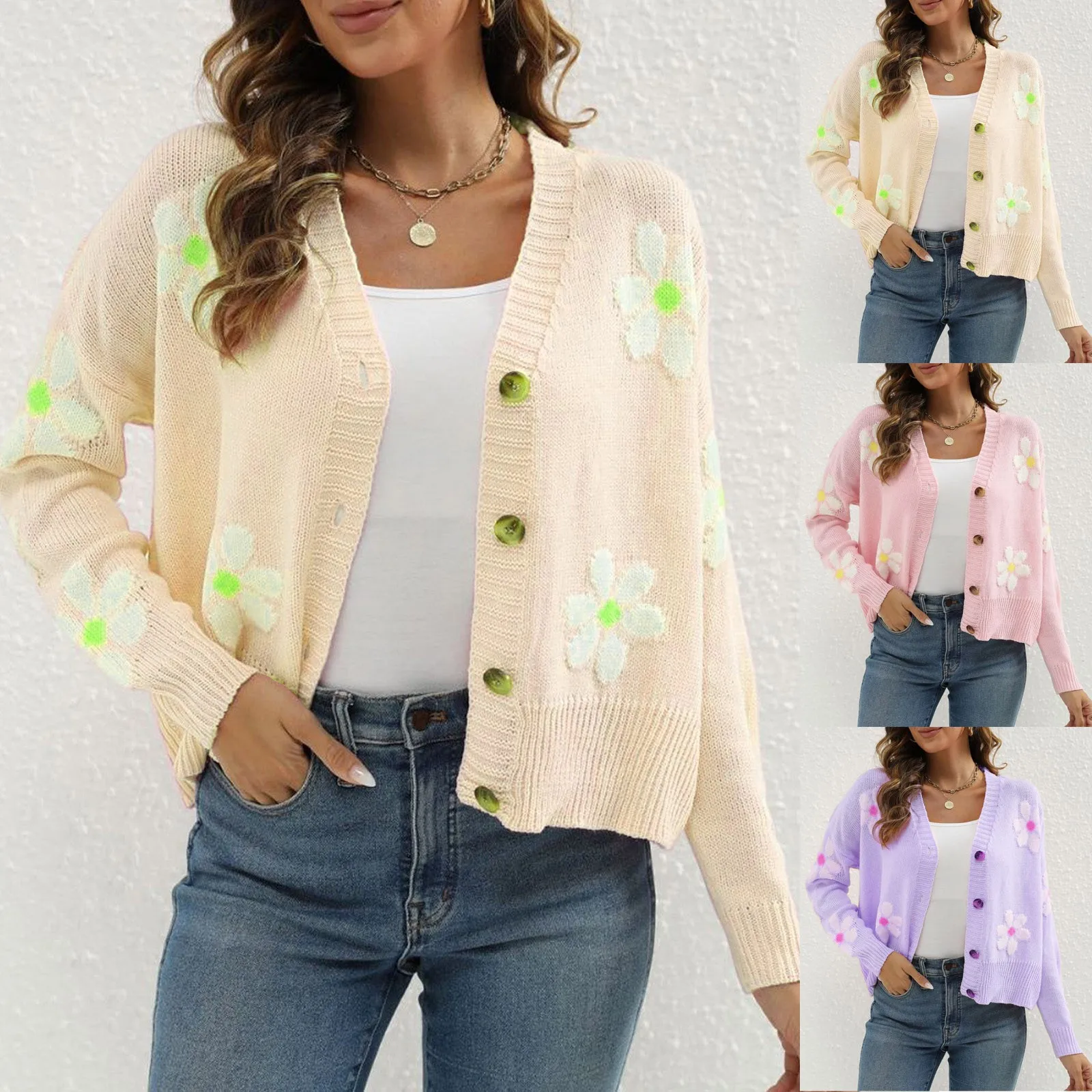 Длинные Топы с рукавами, Женский пуловер, вязаный зимний свитер, свитер, укороченный свободный свитер, Женский легкий кардиган с открытым спереди
Длинные Топы с рукавами, Женский пуловер, вязаный зимний свитер, свитер, укороченный свободный свитер, Женский легкий кардиган с открытым спереди