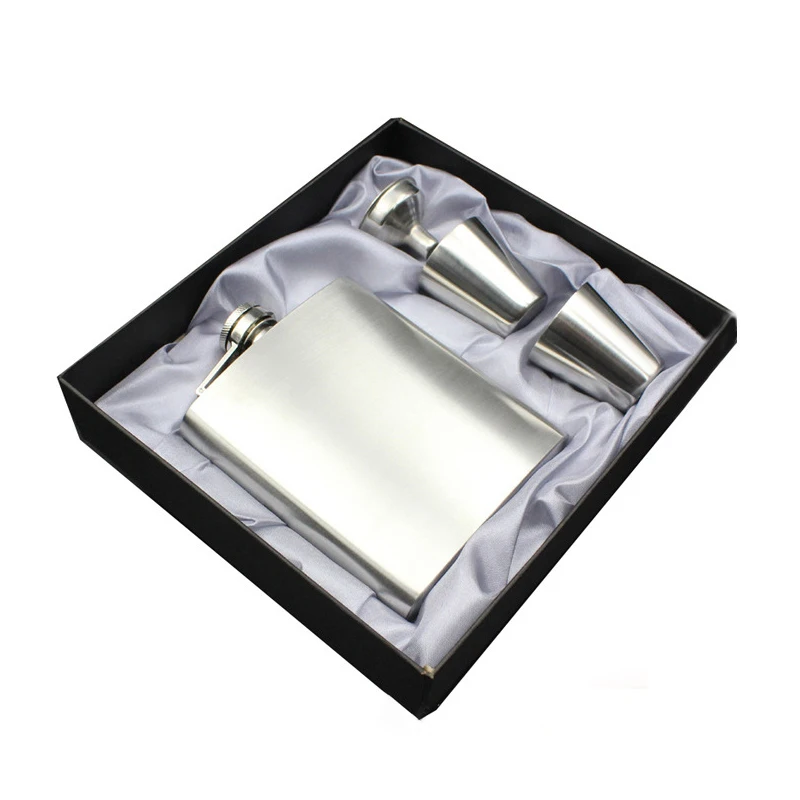 Stainless Steel Hip Flasks Gift Box Wine Bottle Whiskey Decanter Set Hip Flasks Alcool Bottle Botellas Wisky Father's Day Gift
Stainless Steel Hip Flasks Gift Box Wine Bottle Whiskey Decanter Set Hip Flasks Alcool Bottle Botellas Wisky Father's Day Gift