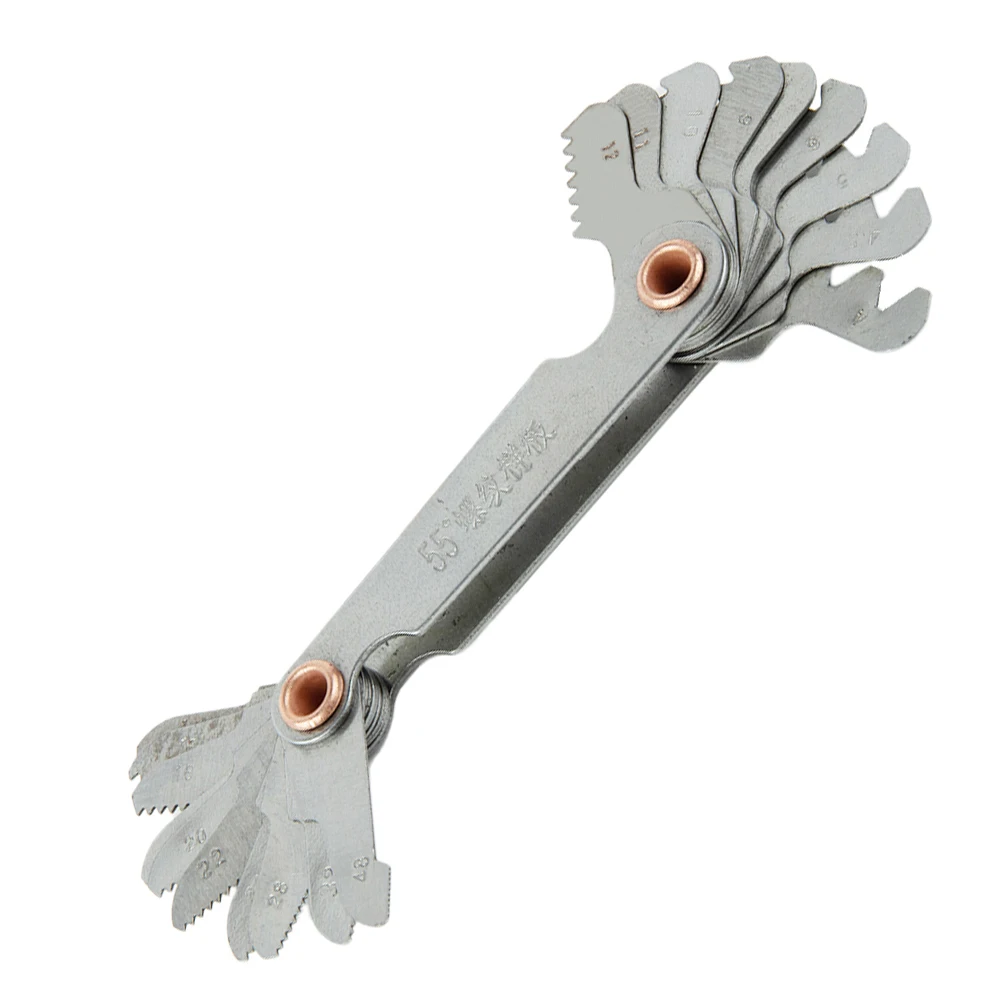 1 Set Thread Gauge Template British Carbon Steel Gauge Lathe Tool Measuring Tool Metric Thread Pitch Tooth Gauge
1 Set Thread Gauge Template British Carbon Steel Gauge Lathe Tool Measuring Tool Metric Thread Pitch Tooth Gauge