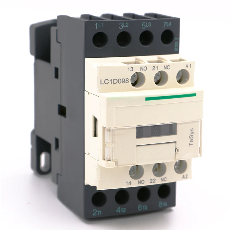 

LC1D098U7 AC electric magnetic Contactor 4P 2NO+2NC LC1-D098U7 20A 240V AC coil