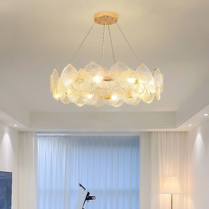 Modern Luxury Glass LED Chandelier Living Room Center Table Dining Room Bedroom Home Decor Lighting Pendant Lighting
Modern Luxury Glass LED Chandelier Living Room Center Table Dining Room Bedroom Home Decor Lighting Pendant Lighting