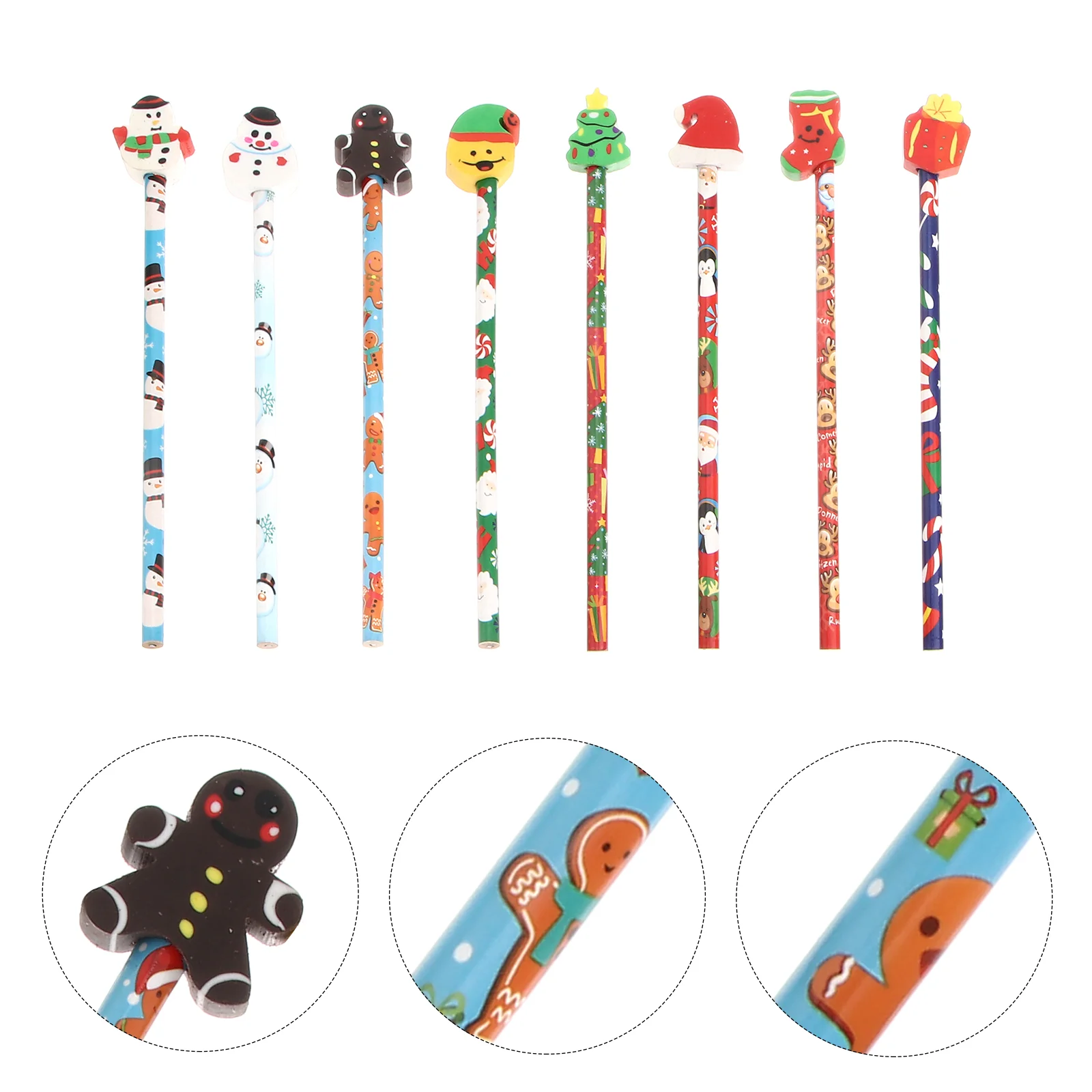 20 Pcs Christmas Kids Goodie Bag Stuffers Eraser Xmas Cartoon Children's Learning Supplies Wood Stationery Writing
20 Pcs Christmas Kids Goodie Bag Stuffers Eraser Xmas Cartoon Children's Learning Supplies Wood Stationery Writing