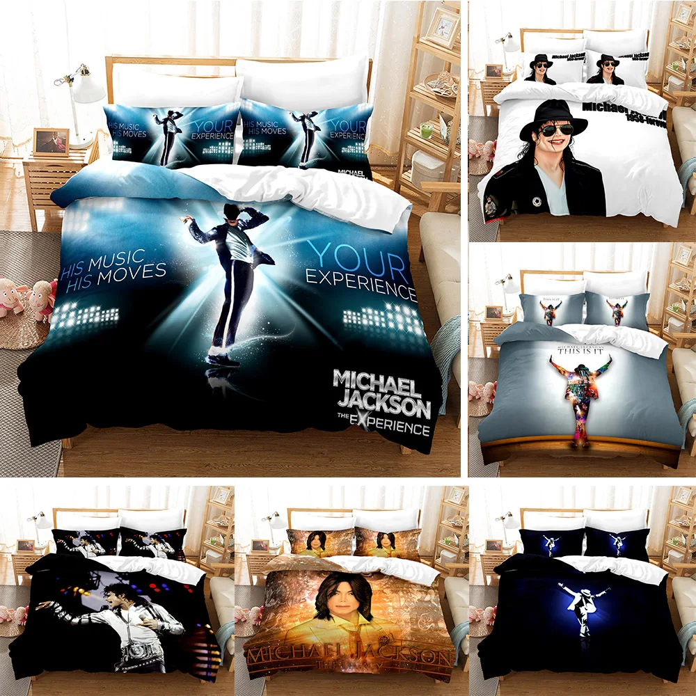3D Printed Michael Jackson Bedding Set Duvet Covers Pillowcases Comforter Bedding Set Bedclothes Textile Home Queen King Single
3D Printed Michael Jackson Bedding Set Duvet Covers Pillowcases Comforter Bedding Set Bedclothes Textile Home Queen King Single