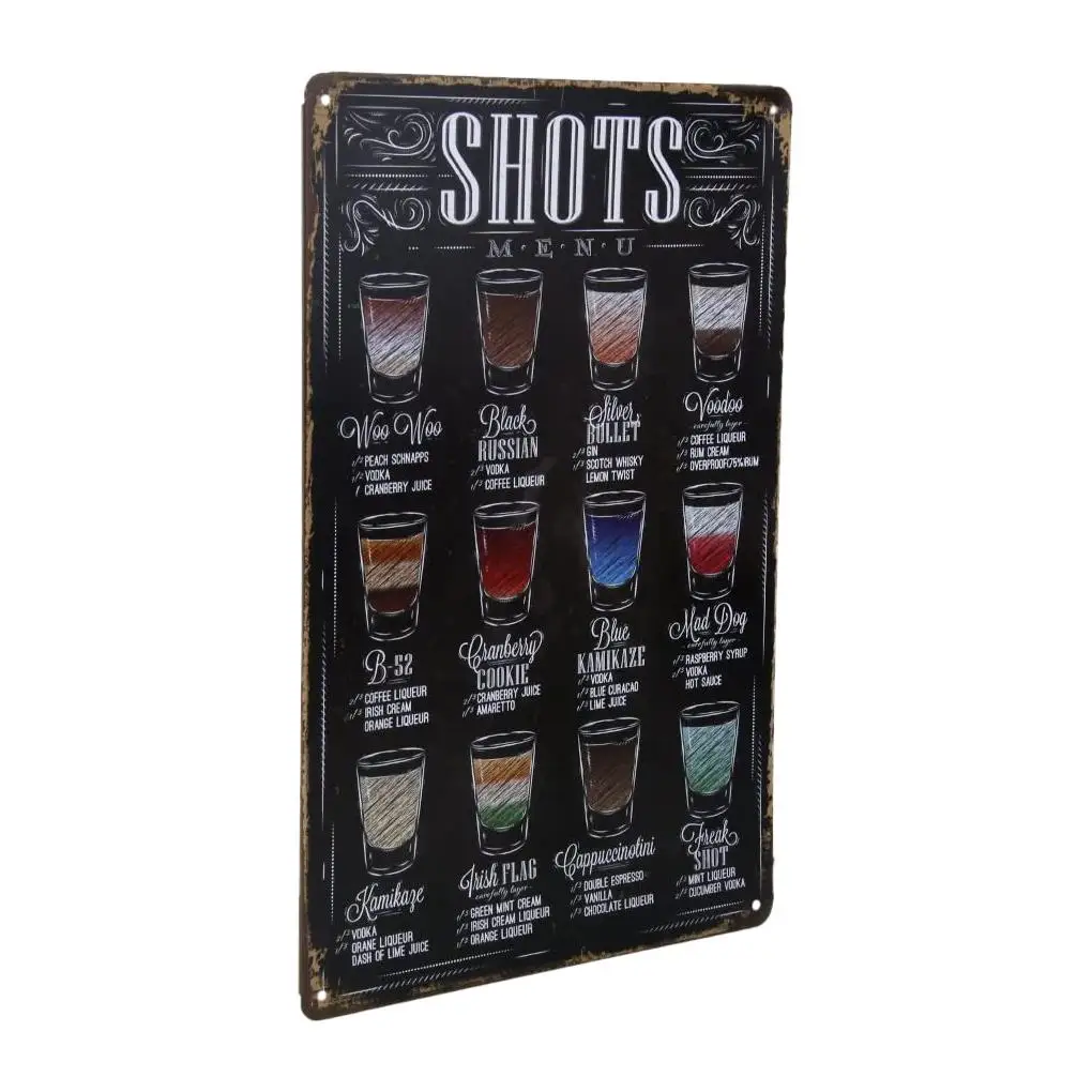 Vintage Metal Bar Plaque Bar Pub Wall Sign Home Office Cafe Shop Retro Style Rectangle Poster
Vintage Metal Bar Plaque Bar Pub Wall Sign Home Office Cafe Shop Retro Style Rectangle Poster