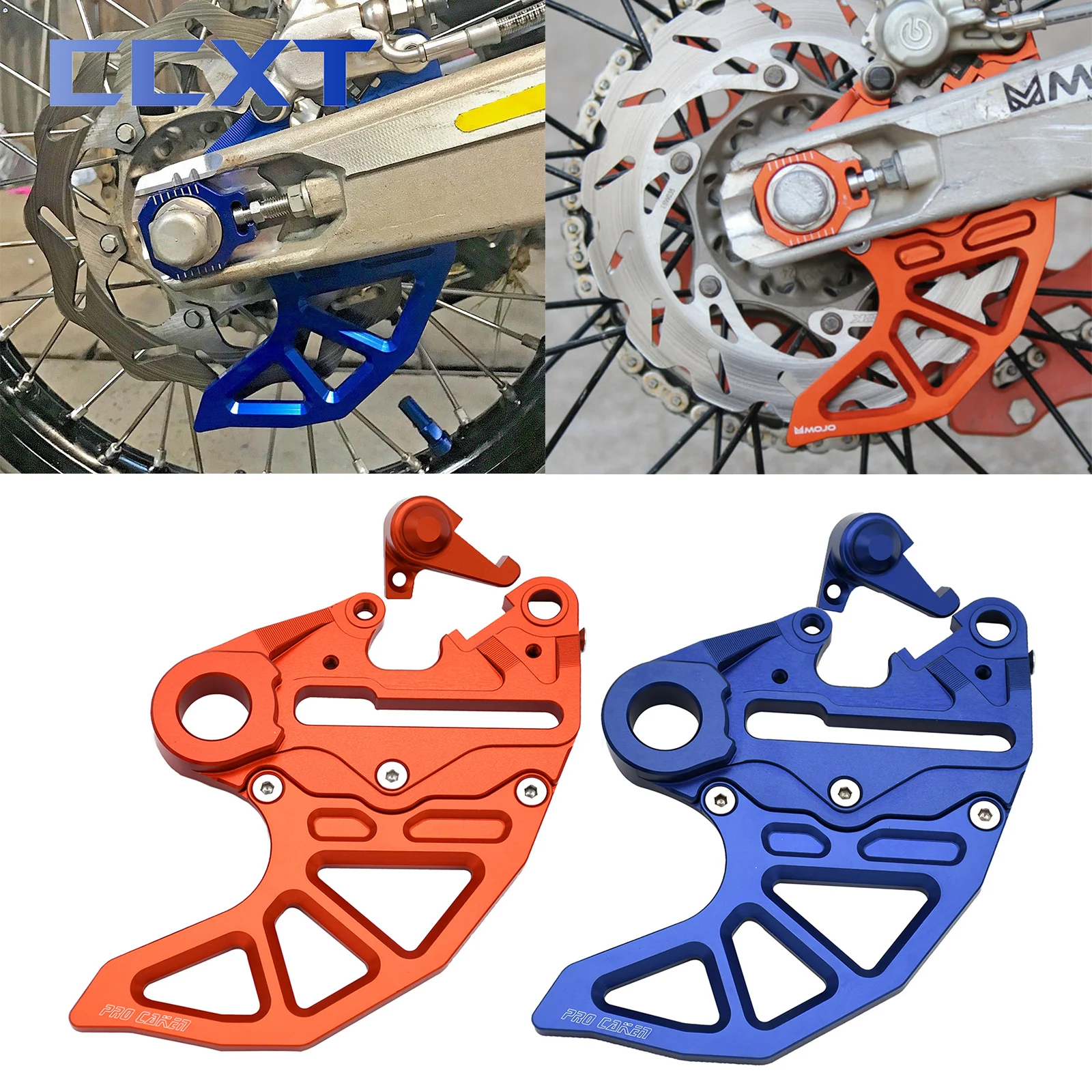 CNC Rear Brake Caliper Support With Brake Disc Guard For KTM SX SXF XC XCF XCW EXC EXCF TPI Six Days 125 250 300 350 400 450 530
CNC Rear Brake Caliper Support With Brake Disc Guard For KTM SX SXF XC XCF XCW EXC EXCF TPI Six Days 125 250 300 350 400 450 530
