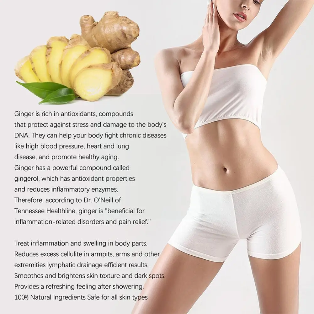 Ginger Slimming Losing Weight Cellulite Remover Lymphatic Drainage Beauty Care Body Firm Herbal Shower Gel O3h4
Ginger Slimming Losing Weight Cellulite Remover Lymphatic Drainage Beauty Care Body Firm Herbal Shower Gel O3h4