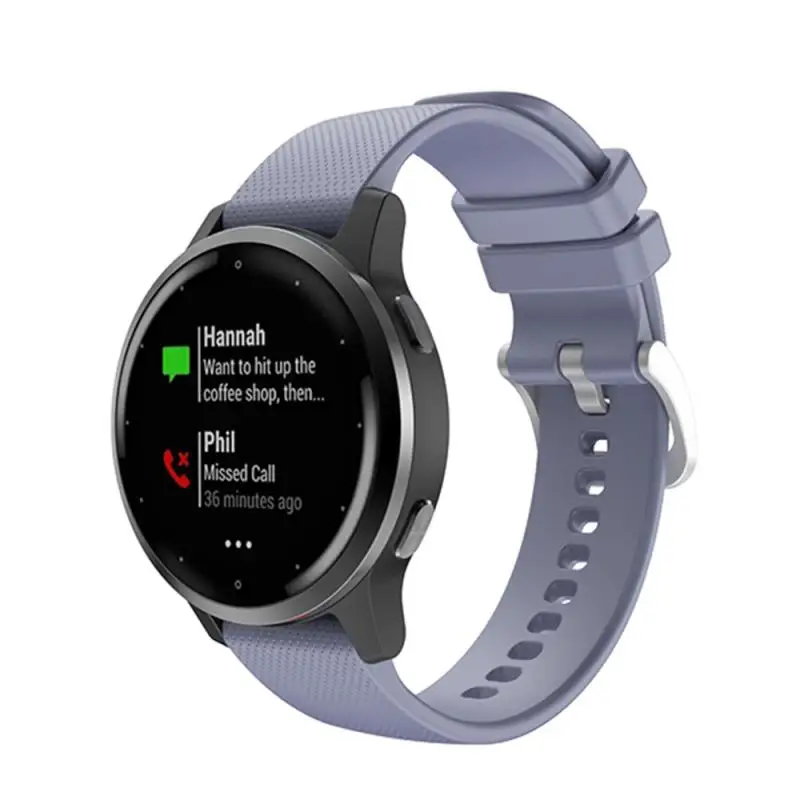 18mm Watch Strap For Garmin Venu Vivoactive 3s Silicone Buckle Wristband Strap For Garmin Vivoactive 4S Replacement Watch Band 
18mm Watch Strap For Garmin Venu Vivoactive 3s Silicone Buckle Wristband Strap For Garmin Vivoactive 4S Replacement Watch Band