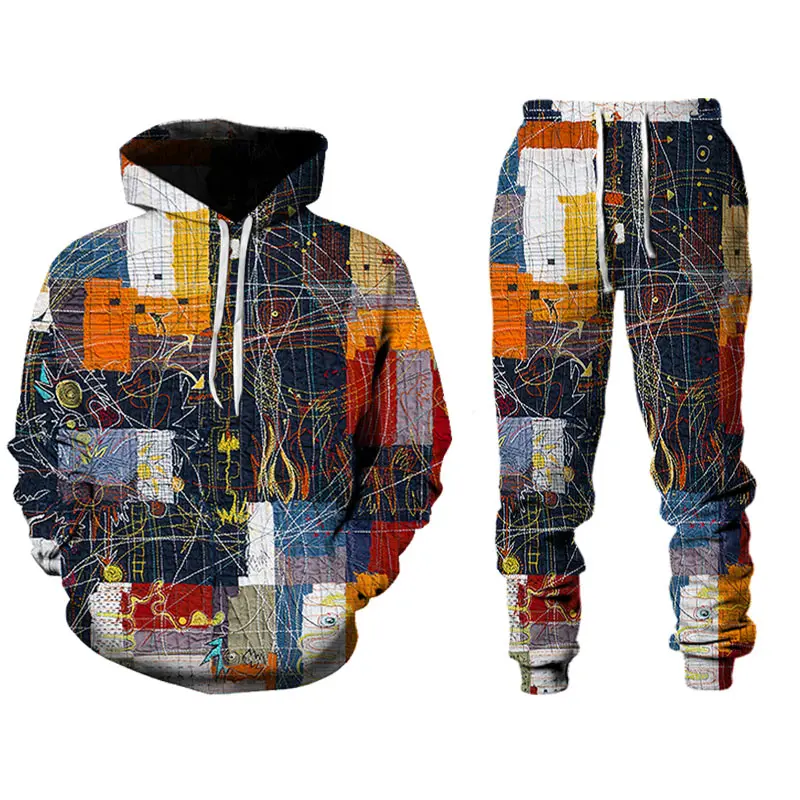 Костюм спортивный мужской из 2 предметов, Повседневная Толстовка с капюшоном и штаны, спортивная одежда, осень-зима
Костюм спортивный мужской из 2 предметов, Повседневная Толстовка с капюшоном и штаны, спортивная одежда, осень-зима