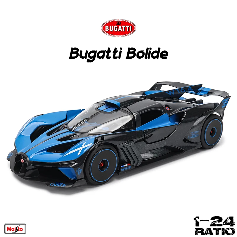 Модель автомобиля Maisto 1:24 Bugatti Bolide из сплава, модель автомобиля, украшение, коллекция, подарок, игрушка, подарок на день рождения
Модель автомобиля Maisto 1:24 Bugatti Bolide из сплава, модель автомобиля, украшение, коллекция, подарок, игрушка, подарок на день рождения