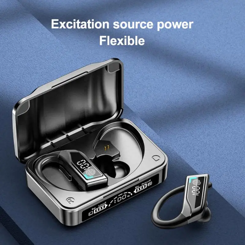 Sports Bluetooth-compatible Wireless Headphones With Mic Ear Hooks Earphones HiFi Stereo Music Earbuds For Smart Phone
Sports Bluetooth-compatible Wireless Headphones With Mic Ear Hooks Earphones HiFi Stereo Music Earbuds For Smart Phone