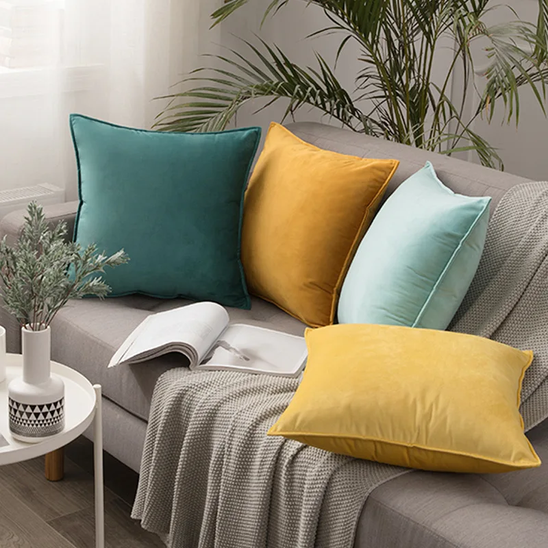 Home Decoration Pillow Cover Solid Color Edge Velvet Waist Pillow Cushion Cover Super Soft Plush Fabric Hotel Sofa Throw Pillow
Home Decoration Pillow Cover Solid Color Edge Velvet Waist Pillow Cushion Cover Super Soft Plush Fabric Hotel Sofa Throw Pillow