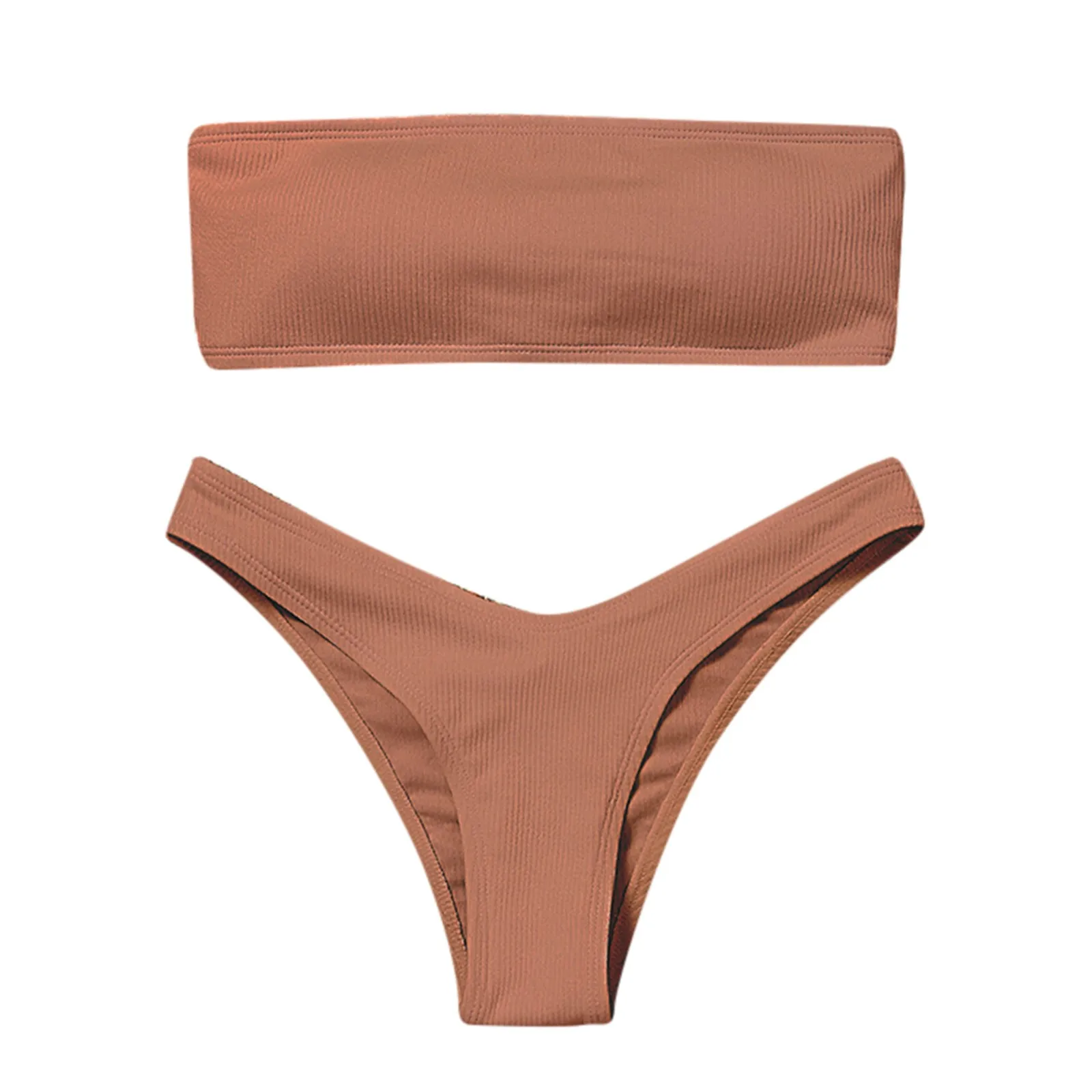 Sexy Bikini Set Strapless Bikini Woman 2 Piece Swimsuit Solid Swimwear Female Swimwear High Waist Push Up Biquini Swimwear
Sexy Bikini Set Strapless Bikini Woman 2 Piece Swimsuit Solid Swimwear Female Swimwear High Waist Push Up Biquini Swimwear