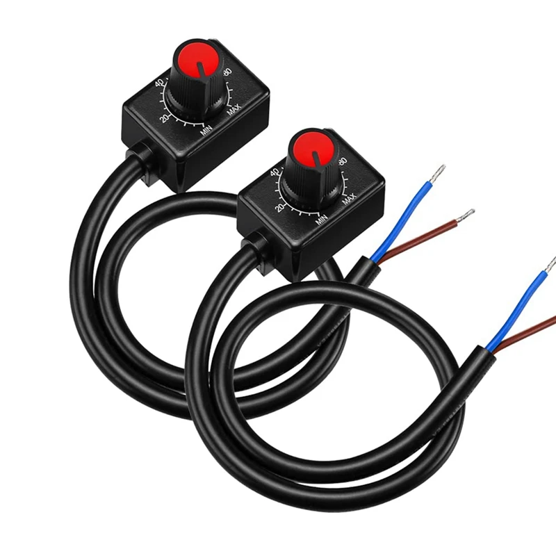 DC 0/1-10V Knob LED Dimmer, Low Voltage Passive Dimmer PWM Dimming For 0-10V Or 1-10V Dimmable Electronic LED Driver
DC 0/1-10V Knob LED Dimmer, Low Voltage Passive Dimmer PWM Dimming For 0-10V Or 1-10V Dimmable Electronic LED Driver